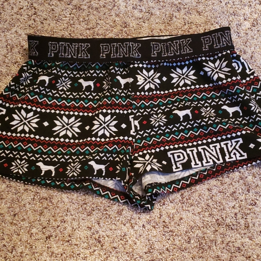 PINK Victoria's Secret pj shorts sz small